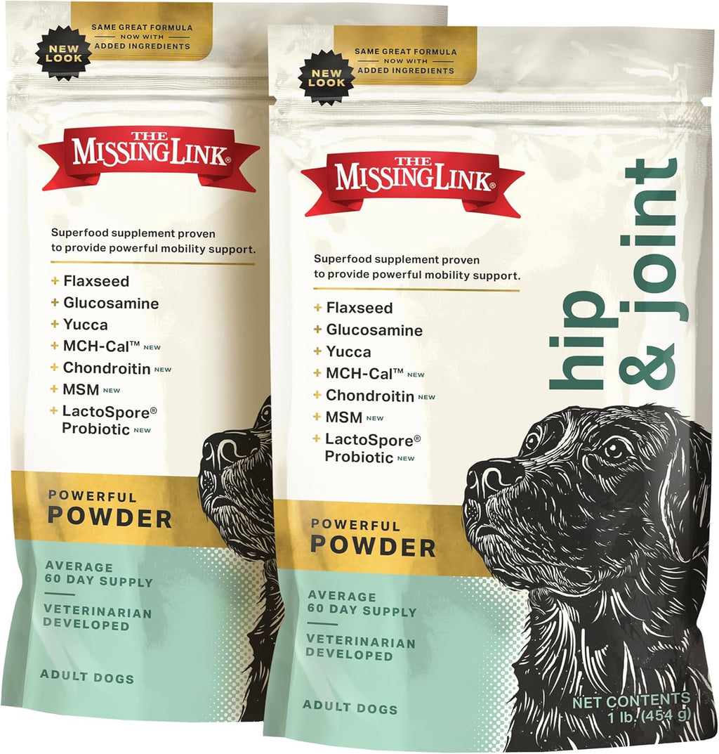 The Missing Link Hip & Joint + Probiotics Supplement 1lb Bag - Superfood Powder for Dog Cartilage & Bone Health, Joint Mobility & Flexibility - Image 10