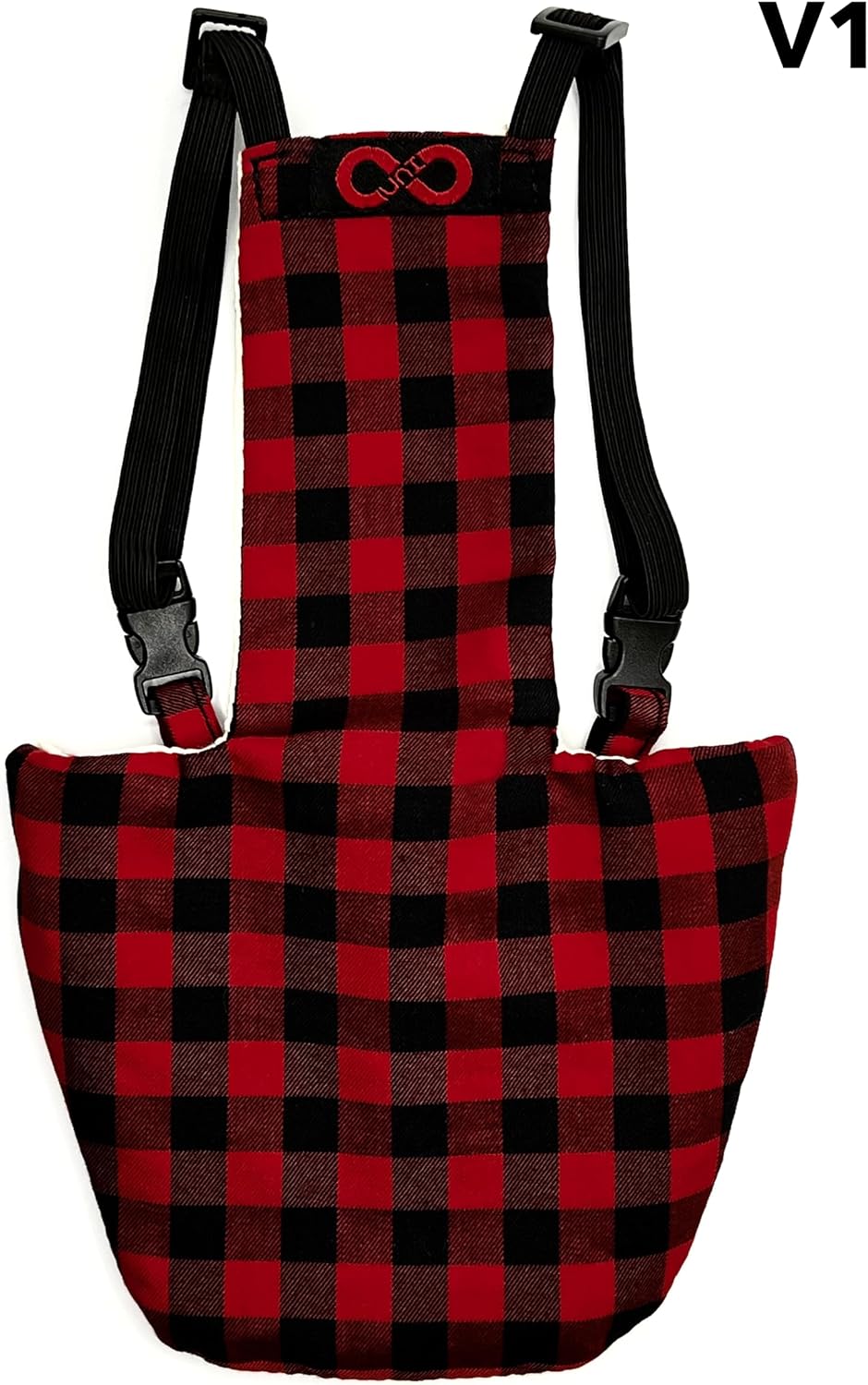 Uni Infinity poultry diaper showing adjustable straps and buckle system