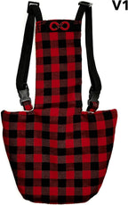 Uni Infinity poultry diaper showing adjustable straps and buckle system