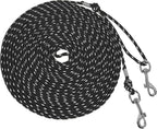 Reflective Cat Leash -50FT Cat Cable Out Escape Proof Walking Leads Yard Long Durable Safe Personalized Extender Leash Traning Play Outdoor for Puppies/Kittens/Rabbits/Small Animals - Image 12