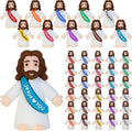 Bamamon mini Jesus figurines thirty piece set front view showing assorted colors