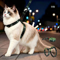 Mihachi escape proof cat harness and leash set front view