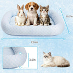 Nesayver pet cooling mat showing dimensions and size