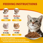 Cat enjoying Multibites collagen joint support supplement