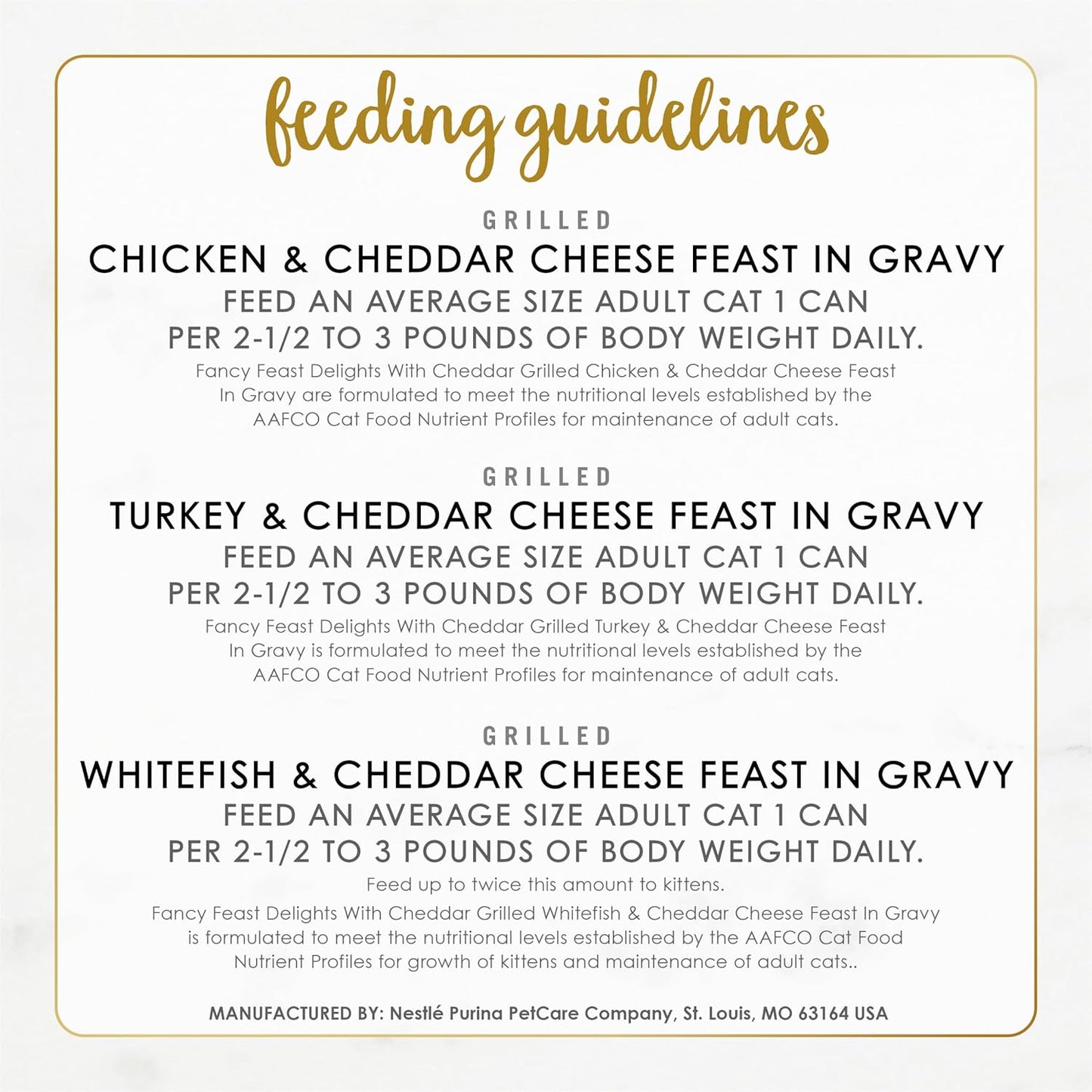 Purina Fancy Feast Delights with Cheddar twenty four pack box