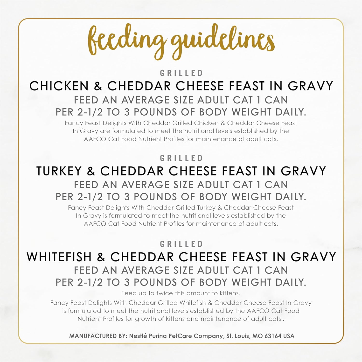 Purina Fancy Feast Delights with Cheddar twenty four pack box