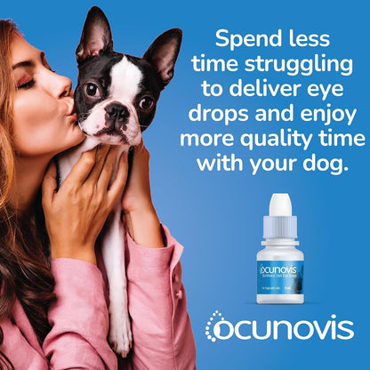 Preservative free veterinary formula eye gel for dogs and cats.