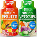 Simply Nature's Pledge 42 Fruits and Vegetables bottle front view
