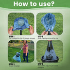 GoGo Stik imported professional sanitary dog scooper with heavy dootie bags