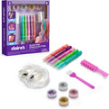 Claire's Hair Chalk and Glitter Styling Kit front view package