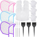 Boao 3 sets hair highlighting cap kit with tools front view