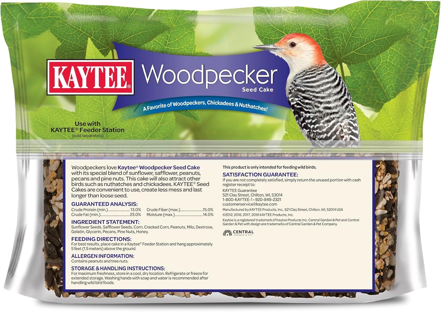 USA imported Kaytee wild bird food seed cake