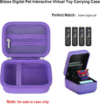 Elonbo Carrying Case for Bitzee Disney/Bitzee Magicals/Bitzee Interactive Toy Digital Pet, Bitzee Digital Virtual Toy Hard Travel Bag, Electronic Pets Toys Storage Cover Holder, Purple - Image 2