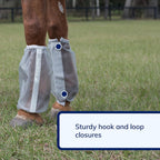 Pair of SmartPak relaxed fit horse leggings laid flat showcasing the universal design.