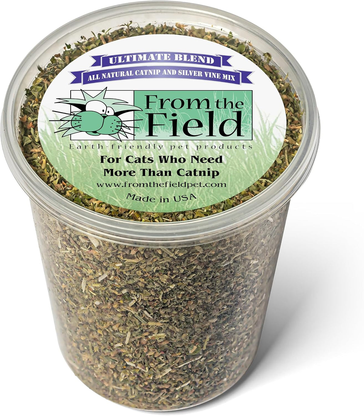 from The Field | Ultimate Blend Catnip & Silver Vine Mix | 2 Oz Tub - Image 6