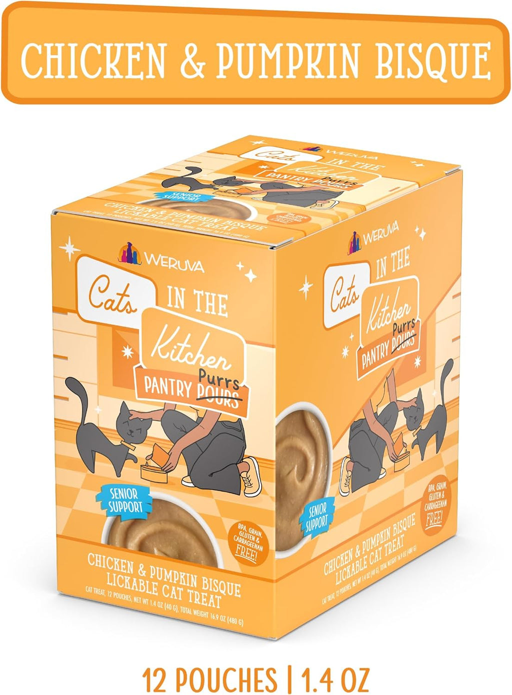 Weruva Cats in the Kitchen Pantry Pours 12 pack bundle