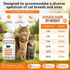Authentic imported Nuzzleup veterinary strength feline deworming solution bottle