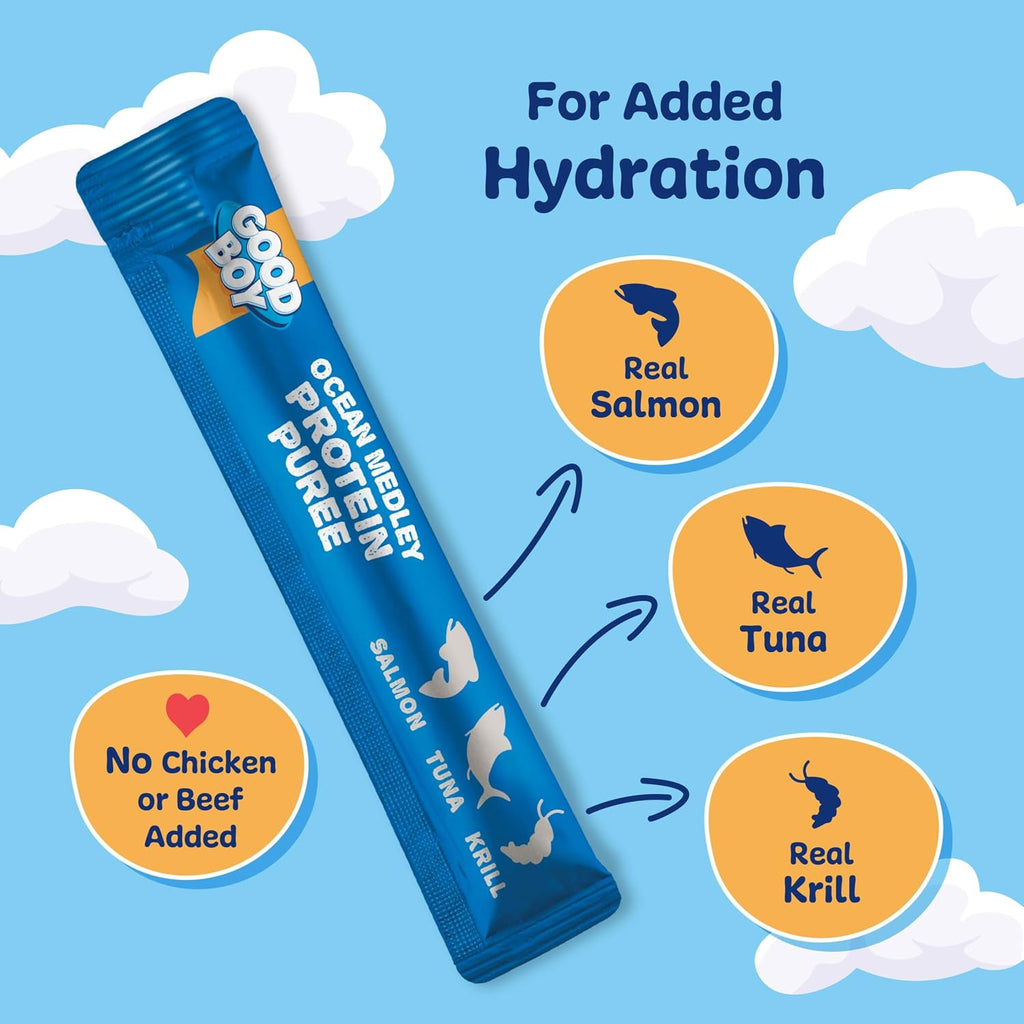 Allergy friendly pescatarian dog food mixer for adult dogs with sensitive stomachs