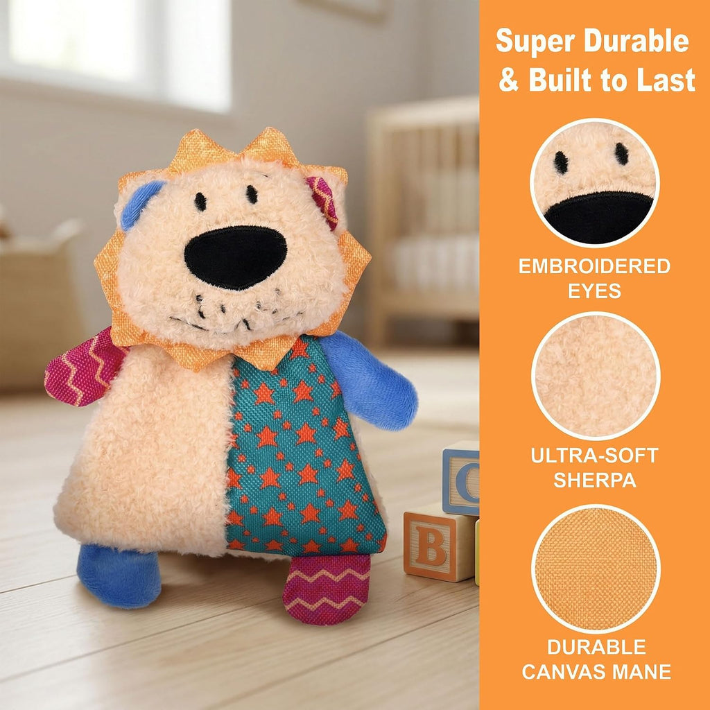 Nyktavos dog toy showing dual squeaker locations