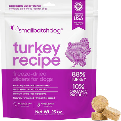 Smallbatch Pets Freeze Dried Raw Dog Food, Beef Recipe, 25 oz, Organic High Protein Dog Food, Grain Free, Made in the USA, Humanely Raised Grass-Fed Beef, Single Protein, Picky Eaters, Hydrate & Serve - Image 10