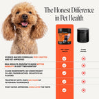 Pet Honesty hip and joint soft chews for large breed dogs experiencing hip discomfort