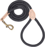 Mile High Life authentic imported dog leash package view emphasizing quality materials for large dogs