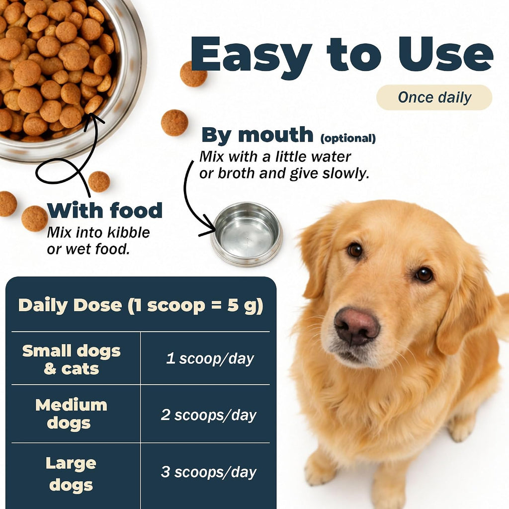 Safe external and internal vet formulated pet remedy for Indian dogs