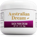 Australian Dream back pain cream 2 ounce jar front view