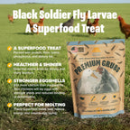 Eaton Pet And Pasture poultry treats nutritional label detail