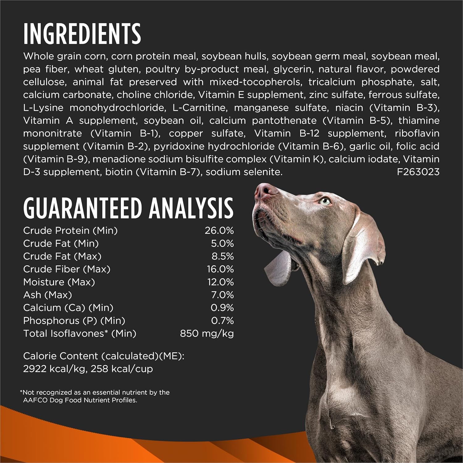 Authentic USA imported Purina Pro Plan veterinary diet packaging highlighting lean muscle maintenance features
