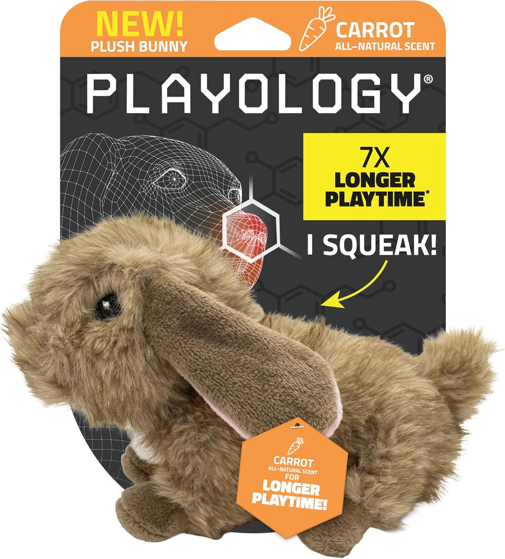 Playology branded pet toy label and design