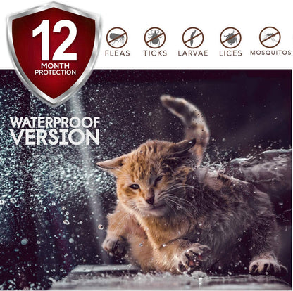 Parenda 8 month protection cat collar packaging details