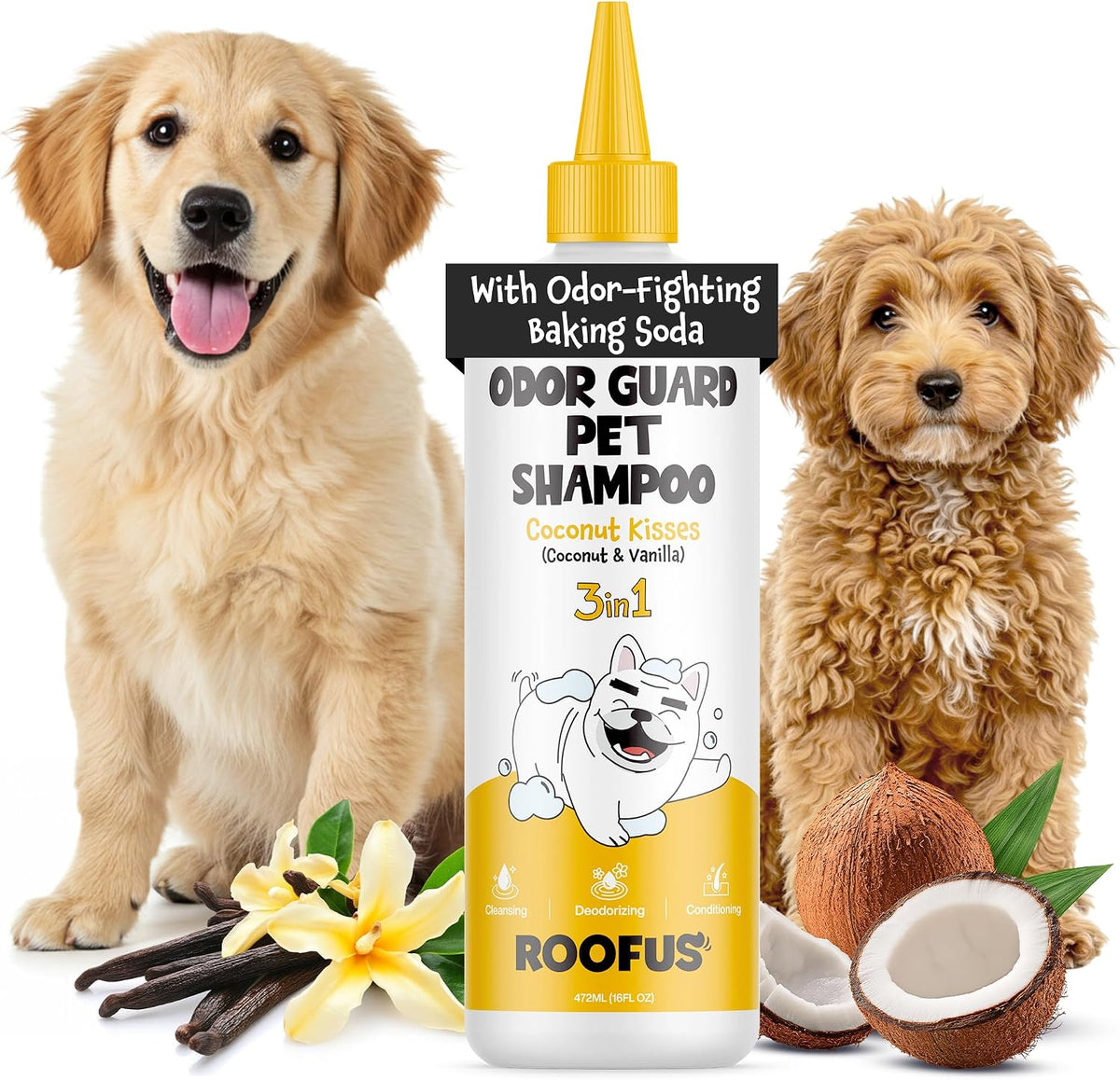 Dog Shampoo & Conditioner for Smelly Dogs - Zesty Zoomies Dog Shampoo for Itchy Skin Relief - Hypoallergenic Pet Shampoo for Conditioner, Moisturizing & Itching. - Image 9