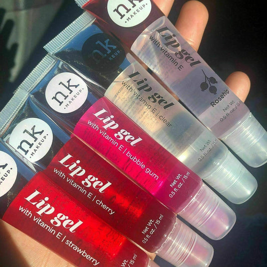 Nicka K New York lip gloss set with five scented hydrating gel tubes