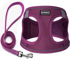 BOOMIBOO Dog Harness with Leash Set, No Pull Adjustable Reflective Step-in Puppy Pet Vest Harnesses for Small Medium Large Dogs and Cats,Pink XS - Image 13