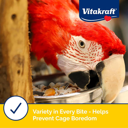Vitakraft premium bird seed mix texture