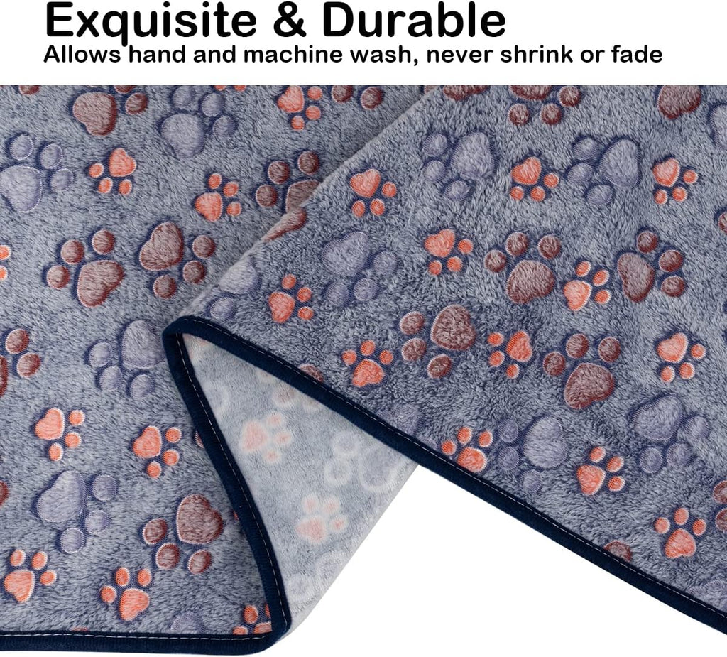 Lightweight Dono pet travel blankets folded neatly for outdoor camping.