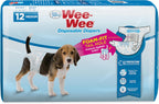 Four Paws Wee-Wee Super Absorbent Disposable Adjustable Dog Potty Training Diapers, Leak-Proof Protection for Dogs, Size Large, Over 19" Waist, 36 Count - Image 12