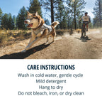 Ruffwear outdoor dog gear showing the close-up texture of the technical mesh lining