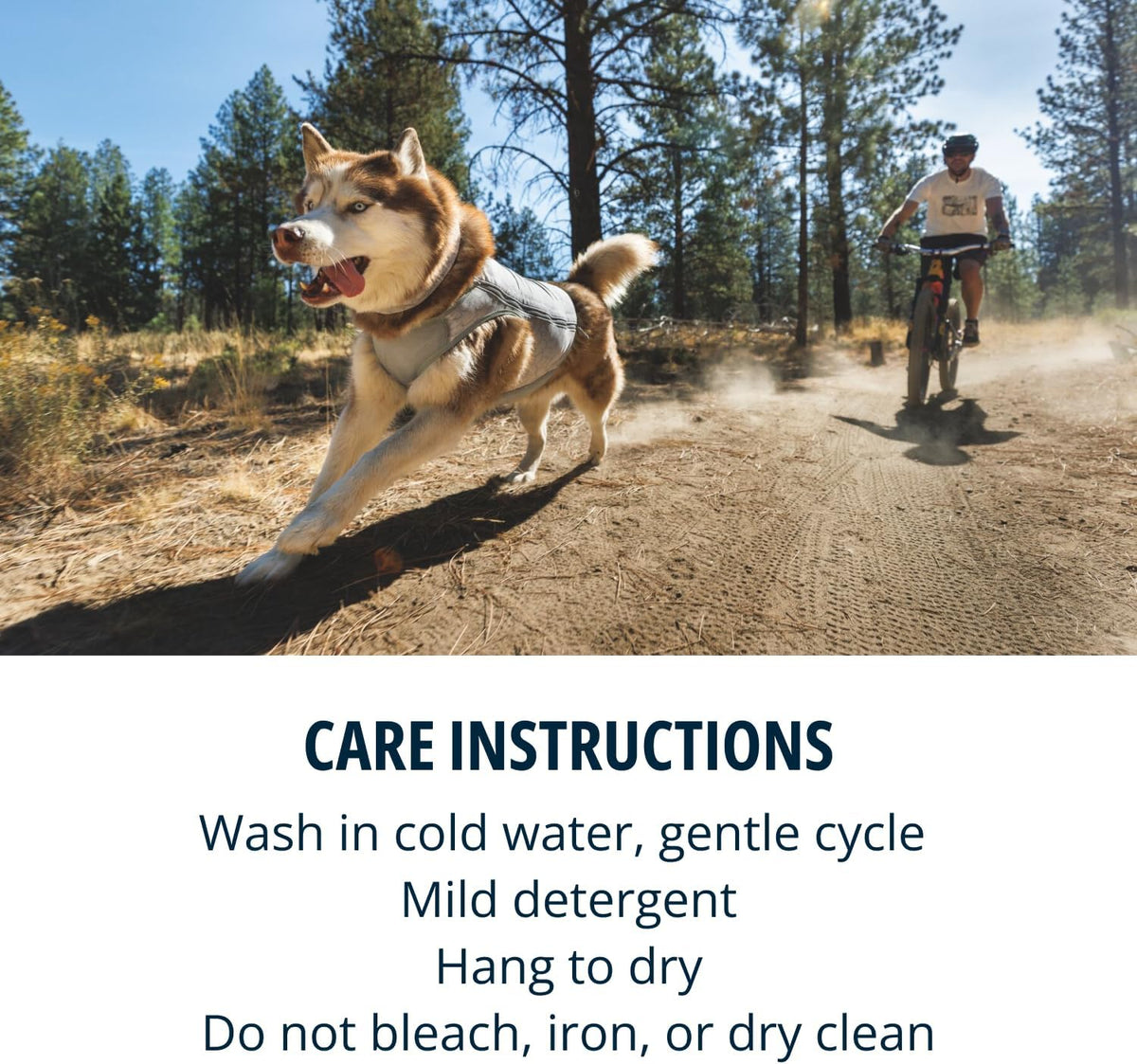 Ruffwear outdoor dog gear showing the close-up texture of the technical mesh lining