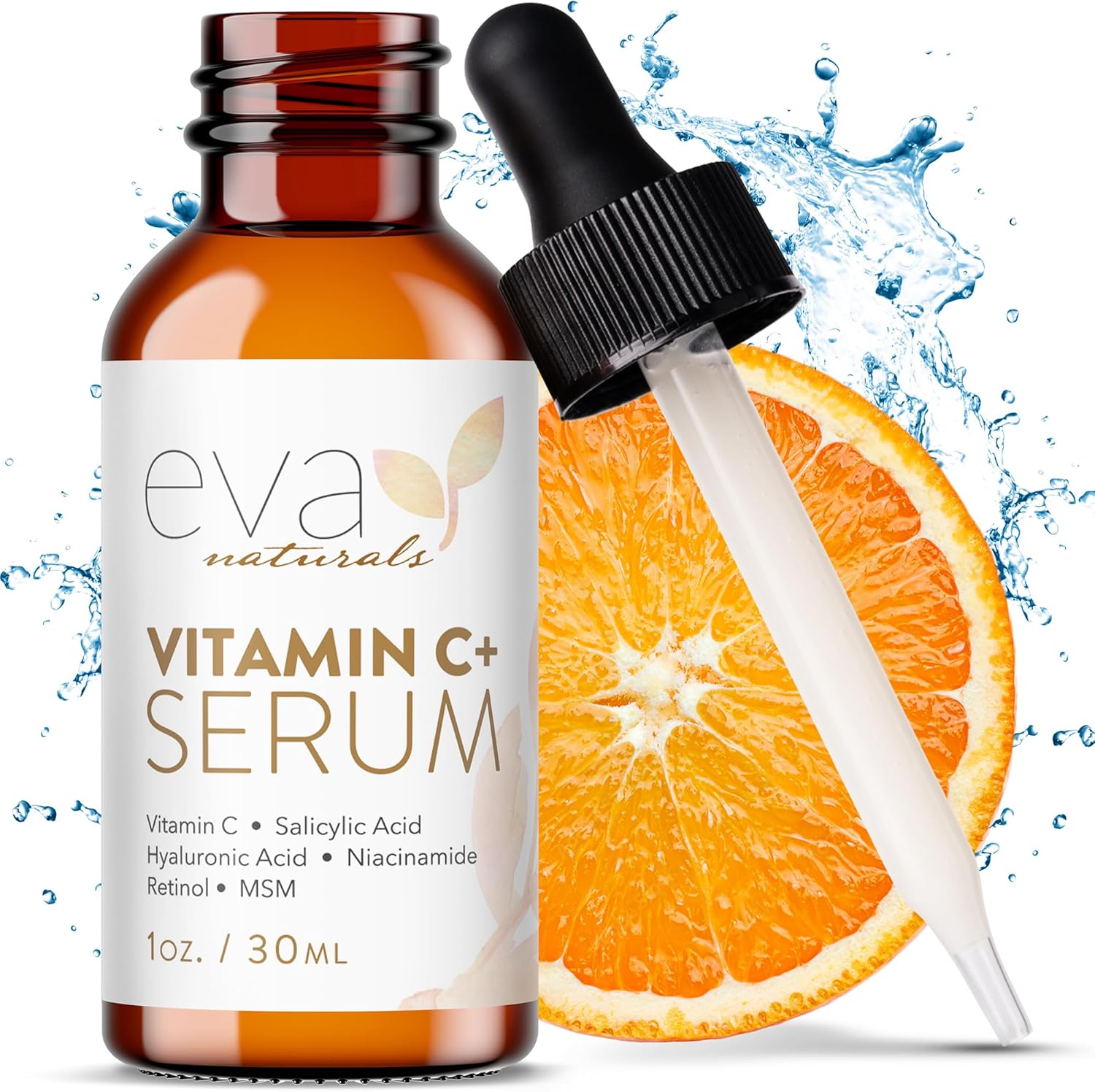Eva Naturals Vitamin C Serum bottle front view