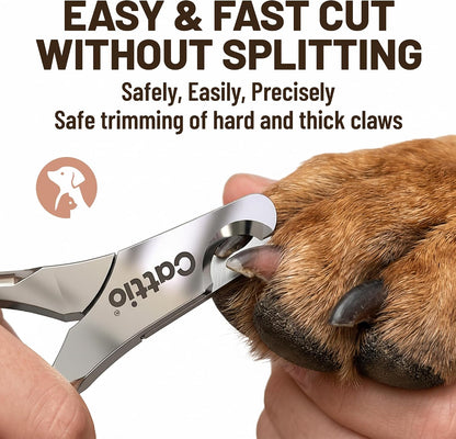 Cattio dog nail clippers in professional glossy finish