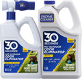 30 Seconds Outdoor Odor Eliminator for Pets front view showing hose end sprayer bottle