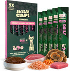Calm & Chill Grain-Free Lickable Cat Treats 5 Squeezable Pure Tubes (0.5 oz Each), Mackerel & Turkey Flavor, Creamy Cat Pure with Clean Ingredients, Hand-Fed Treat or Meal Topper - Image 10
