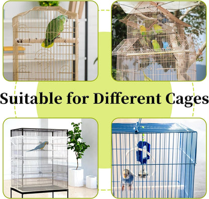 Daoeny bird cage mesh skirt showing premium encrypted breathable texture