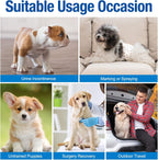 Pet Soft absorbent core layer view demonstrating 360 degree leak protection