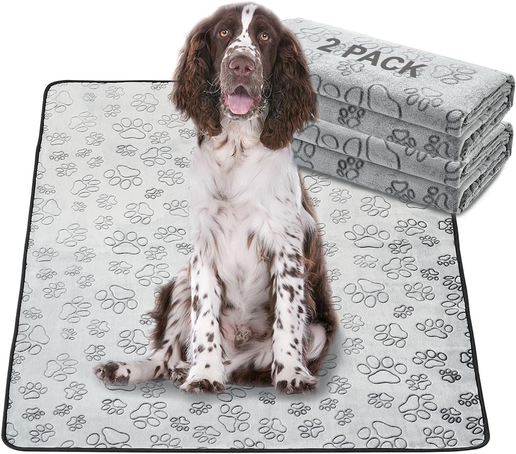 Qeils Reusable Puppy Pads, 2 Pack Washable Pee Pads for Dogs, Waterproof Non Slip Wee Wee pad, Absorbent and Leakproof Training Mats for Potty, Crate, Playpen, Bed, Sofa, 18"x 24" - Image 12