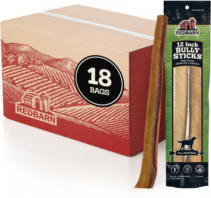 Redbarn Premium Bully Sticks for Dogs - 7 Inch, 6 Count - Long Lasting, Rawhide-Free, Slow Roasted, Low Odor & Highly Digestible, Single Ingredient Chews & All-Natural Dental Treats for Chewers - Image 15
