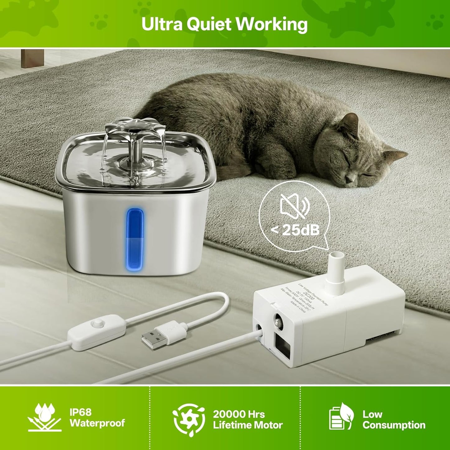 Oaqfvunt water pump flow rate control switch