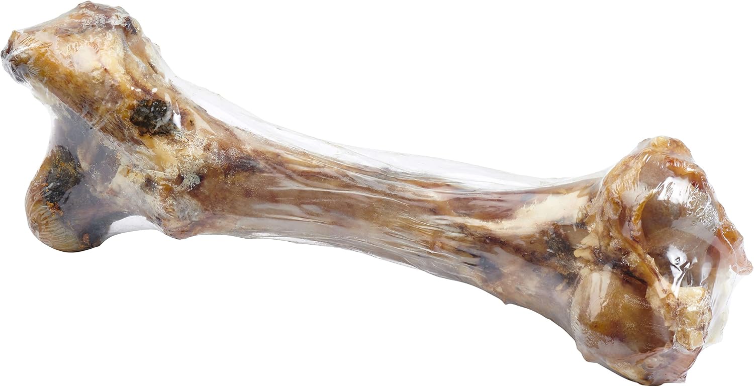EcoKind single ingredient grass fed cattle dog bone close up view